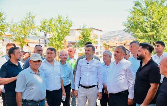 Başkan Çavuşoğlu Beyağaç'a Ziyarette Bulundu