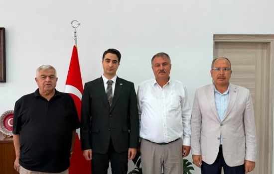 Başkan Pütün, Yeni Kaymakam Haydari'yi Ziyaret Ederek Başarılar Diledi