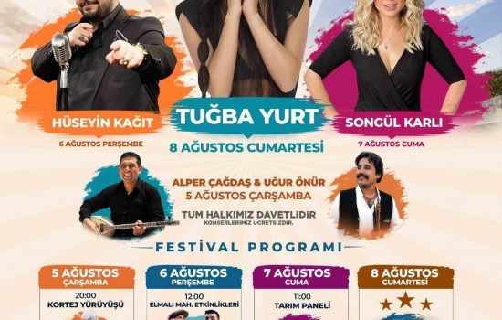 Çameli'nde 10. Kültür, Turizm, Tarım ve Doğa Sporları Festivali için geri sayım başladı!