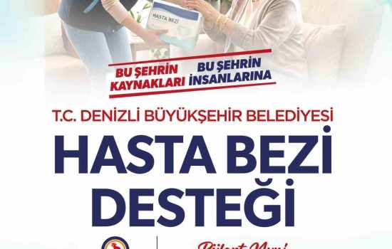 Denizli Büyükşehir, Zor Günlerde Ailelerin Yanında Destek Oluyor