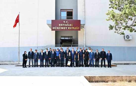 Denizli Valisi Yavuz Selim Köşger, Beyağaç'ta İncelemelerde Bulundu