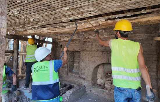 Şerbetçioğlu Konağı'nda Tarihi Restorasyon Süreci Başladı