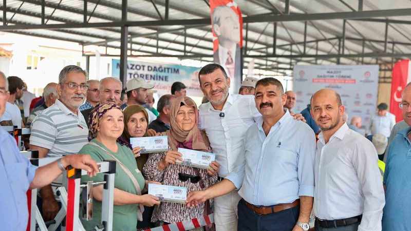 Denizli’de 10 bin 66 çiftçiye mazot desteği dağıtımı sürüyor