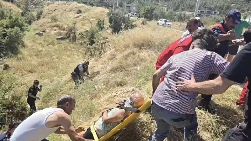 Alzheimer hastası 79 yaşındaki adam 2 gün sonra dere yatağından sağ kurtarıldı