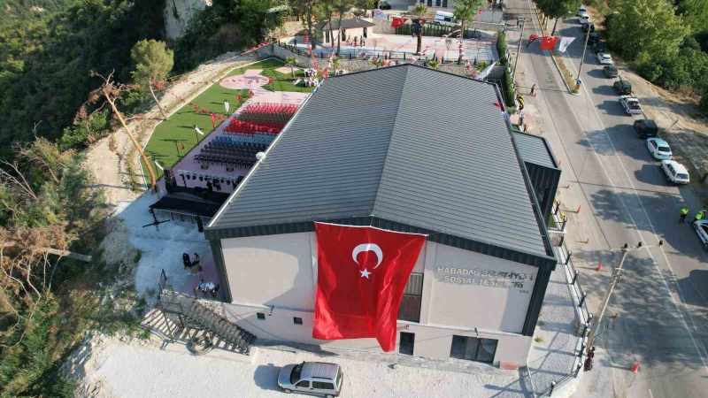 Babadağ Sosyal Tesisleri Coşkulu Bir Törenle Hizmete Girdi