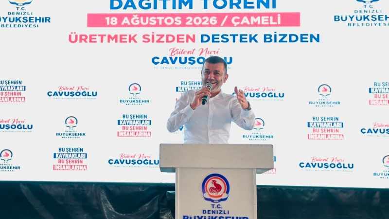 Başkan Çavuşoğlu'ndan Çameli İçin Ulaşımda Yeni Dönem Müjdesi