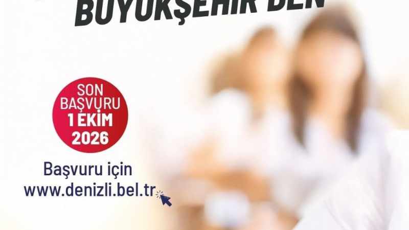 Denizli Büyükşehir Belediyesi'nden KPSS Sınav Ücreti Yardımı Müjdesi!