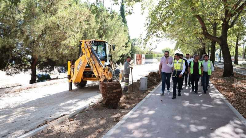 Denizli’nin Ana Hatlarından ‘Koşu Yolu’na Büyükşehir’den Çağdaş Yenilikler!