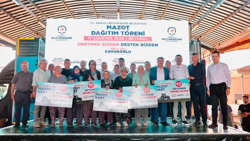 Beyağaç'ta Mazot Kart Dağıtımı Resmen Başladı