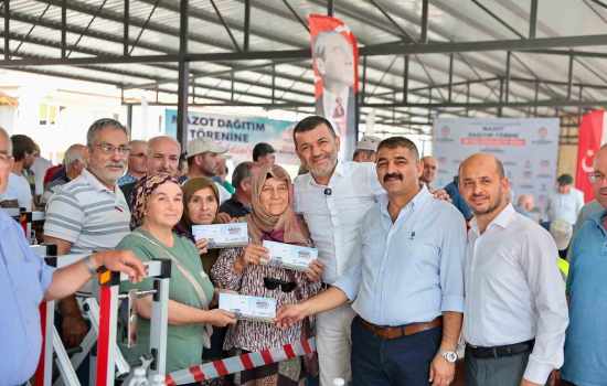 Denizli’de 10 bin 66 çiftçiye mazot desteği dağıtımı sürüyor