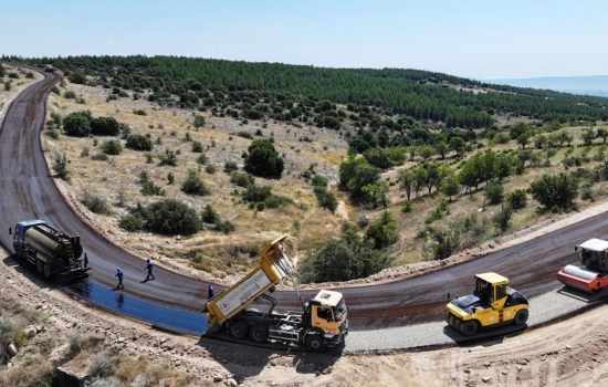 Gömce-İmrallı Yolu, 4 İlçeyi Birbirine Bağlayarak Ulaşıma Açıldı