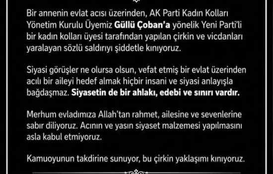 AK Parti Serinhisar İlçe Başkanı Beydemir’den düğündeki sözlere tepki