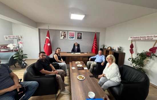 Başkan Kepenek, CHP Denizli İl Başkanı Oran'ı Ziyaret Etti