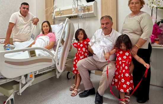 Beyağaç Belediye Başkanı Sezayi Pütün üçüncü kez torun sahibi oldu