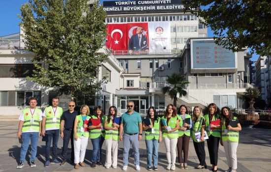 Denizli Büyükşehir’den mahalle mahalle sosyo-ekonomik veri taraması