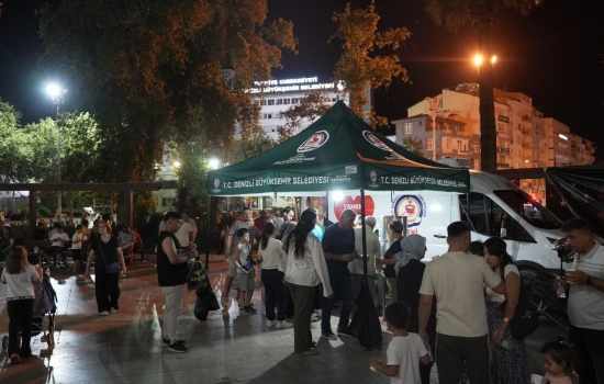 Denizli Büyükşehir’den Mevlid Kandili’nde üç camide ikram