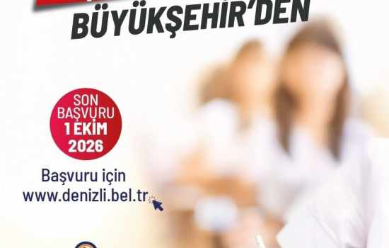 Denizli Büyükşehir Belediyesi'nden KPSS Sınav Ücreti Yardımı Müjdesi!