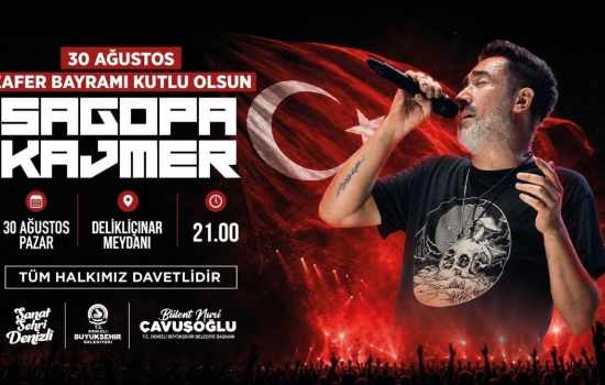 Denizli'de 30 Ağustos'ta Sagopa Kajmer konseri var