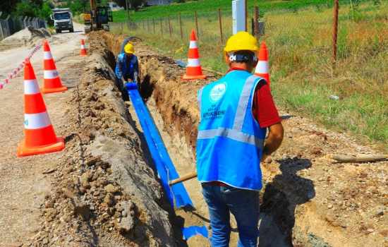 Karaismailler Mahallesi’ne 11 bin 844 metrelik yeni su hattı
