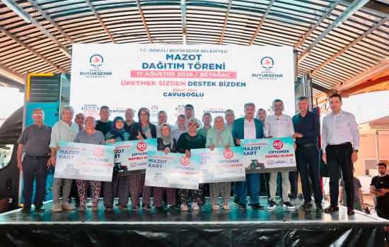 Beyağaç'ta Mazot Kart Dağıtımı Resmen Başladı