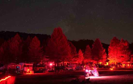 Topuklu Yaylası’nda Yıldızlar Eşliğinde Unutulmaz Bir Gece Yaşandı