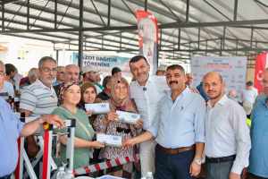 Denizli’de 10 bin 66 çiftçiye mazot desteği dağıtımı sürüyor