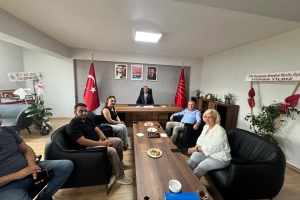 Başkan Kepenek, CHP Denizli İl Başkanı Oran'ı Ziyaret Etti