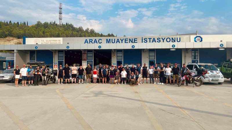 TÜVTÜRK'ün katkılarıyla gerçekleştirilen Anadolu Dostluk Rallisi'nde birinci etabın sonuna gelindi