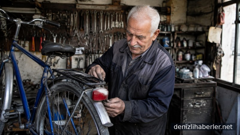Babası gibi 60 yıldır çocukların mutluluğunu sağlayan dede meslek hayatına devam ediyor