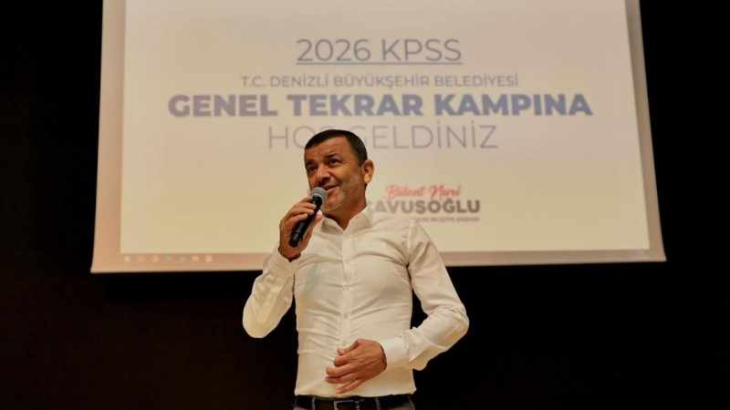 Denizli Büyükşehir KPSS Genel Tekrar Kampı İki Gün Sürdü