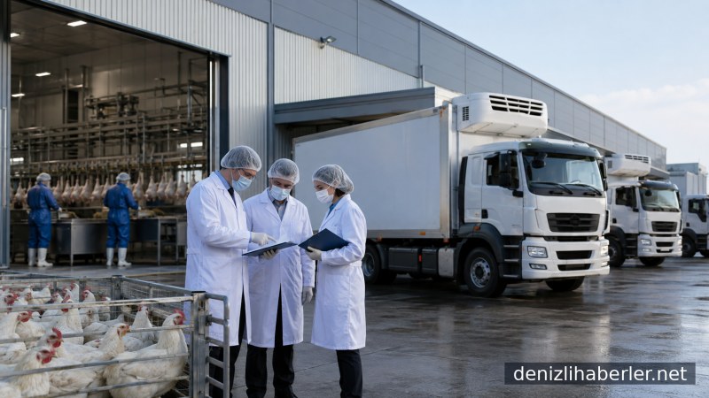 Denizlili Firma da Dahil 13 Şirket Beyaz Et Sektöründe Soruşturma Geçiriyor