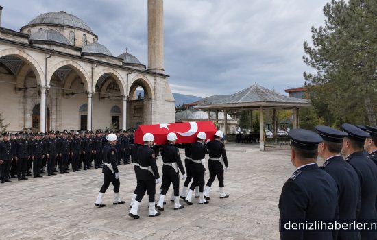 İkinci kez baba olduktan 17 gün sonra, Şehit Polis Memuru dua ve gözyaşlarıyla sonsuzluğa uğurlandı