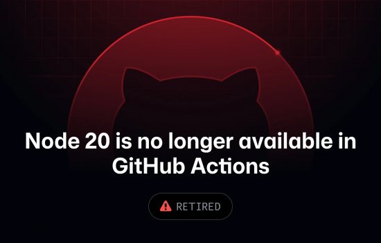 Node 20 artık GitHub Actions'ta kullanılamıyor