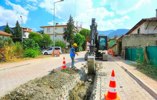 DESKİ'den Honaz'a 13 milyon 200 bin TL'lik içme suyu yatırımı