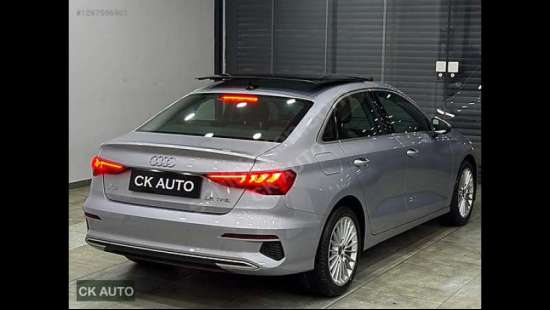 CK AUTO-2022 AUDİ A3 35TFSI ADVANCED 63.000 KM CAM TAVAN BOYASIZ