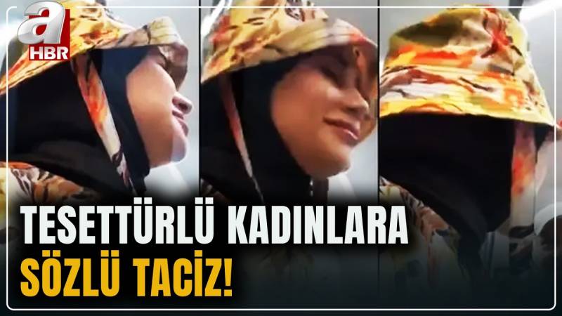 Antalya'da tesettürlü kadına yönelik sözlü saldırı!