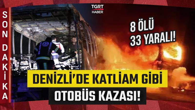 Denizli'de Bayram Sonrası Üzücü Kaza