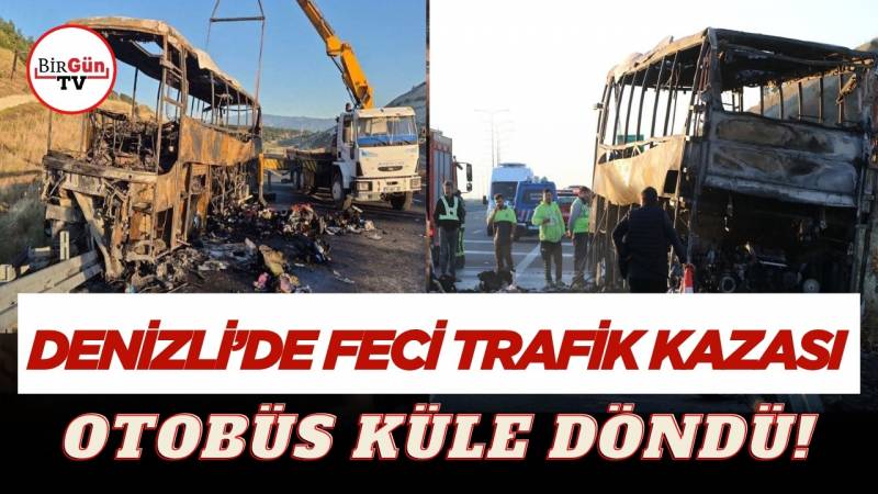 Denizli'de Korkunç Trafik Kazası