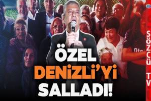 Denizli'de Özgür Özel'e Coşkulu Destek! "İlk Seçimlerde Zafer Elde Edeceğiz