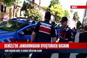 Denizli'de Uyuşturucu Operasyonu