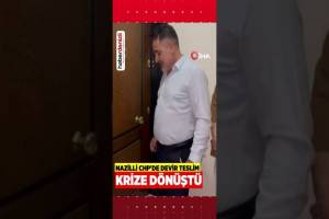 CHP Nazilli'de Devir Teslim Tartışması! Eski Yönetim Anahtarı Vermedi, Yeni