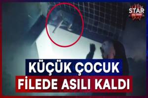 Pencereden Düşen Bebek, Filede Hayatını Kurtardı!
