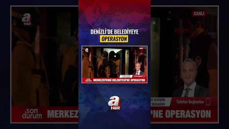 Denizli Merkezefendi Belediyesi'ne Operasyon Düzenlendi: 5 Kişi Gözaltında!