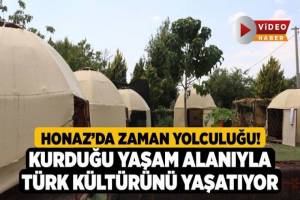 Honaz’da Zaman Yolculuğu! Kurduğu Yaşam Alanıyla...